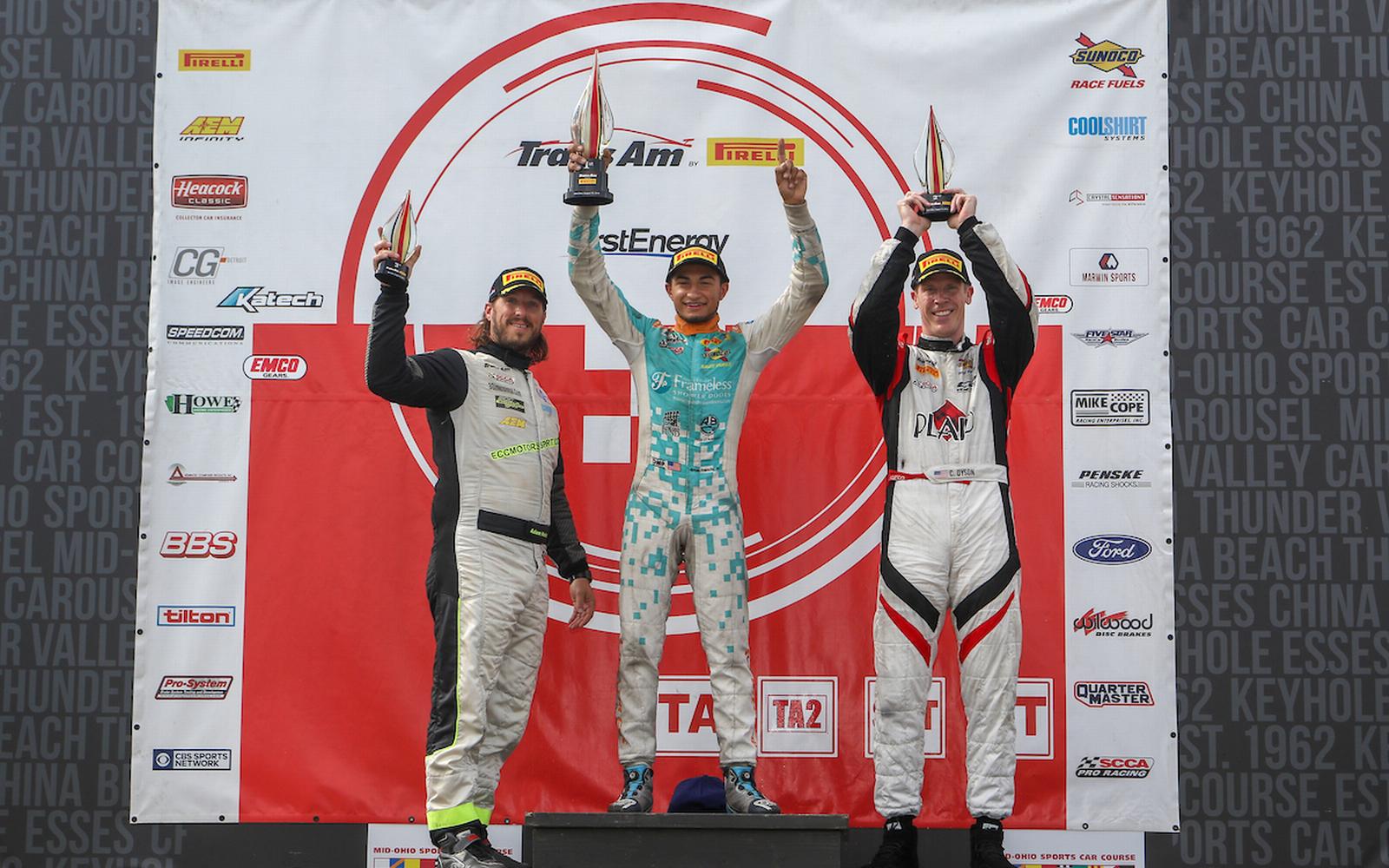 Young Guns Challenging Established Trans Am by Pirelli Stars  